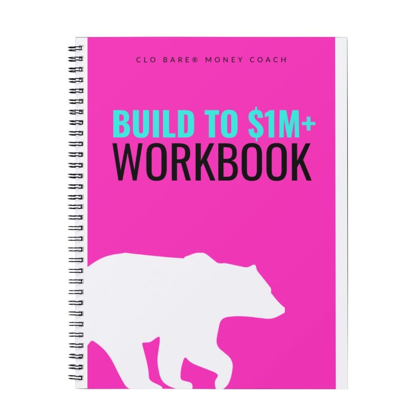The Build to $1M+ Workbook cover