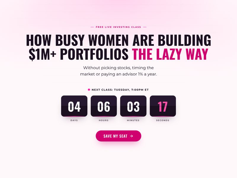 Registration page preview